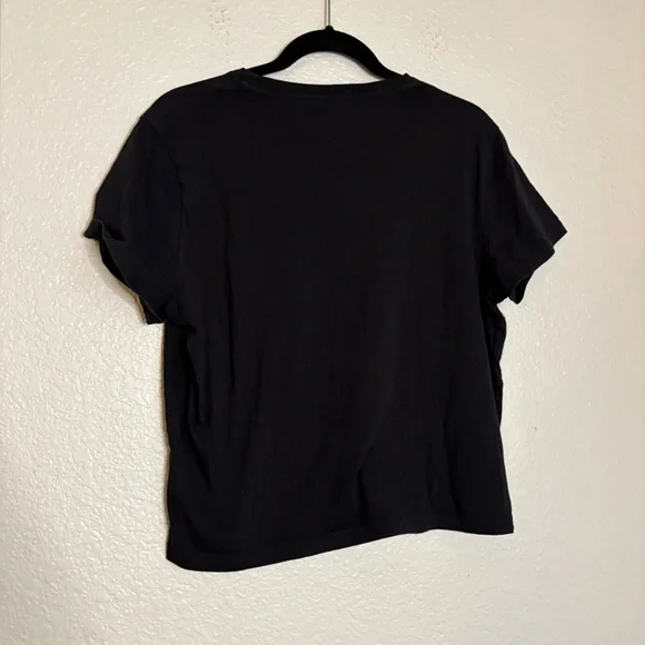 Everlane The Box-Cut Tee in Essential Cotton Black Pocket Tee Basics Large - Picture 10 of 10